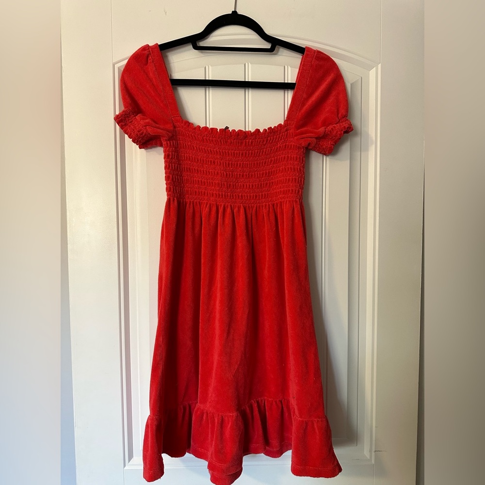 Y2K Juicy Couture Terry Cloth Mini Dress